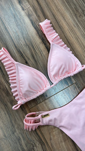 Baby pink ruffle